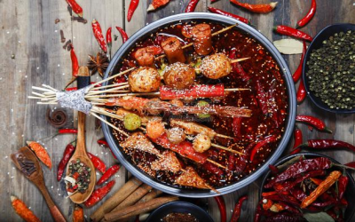 重慶正宗串串香底料的別樣吃法，真的太爽了！